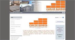 Desktop Screenshot of construcoescarlosbarros.com